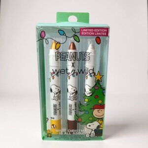 Peanuts X Wet N Wild What Christmas Is All About Limited Edition 3-Piece Multist